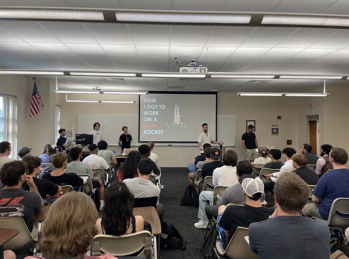 A packed general body meeting