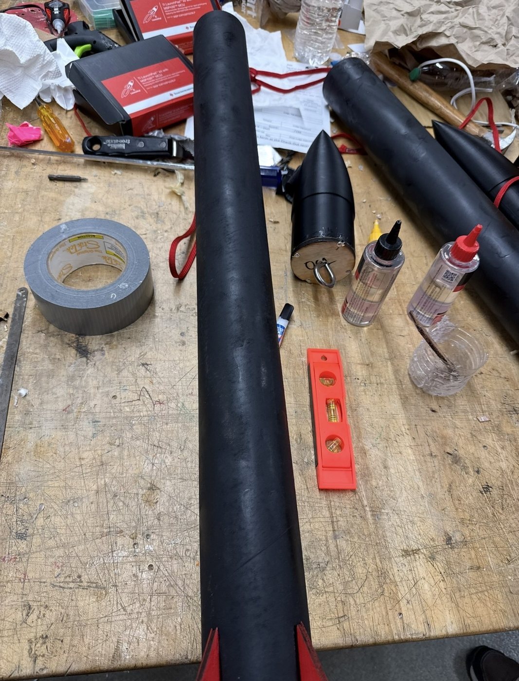 Airframe on the bench