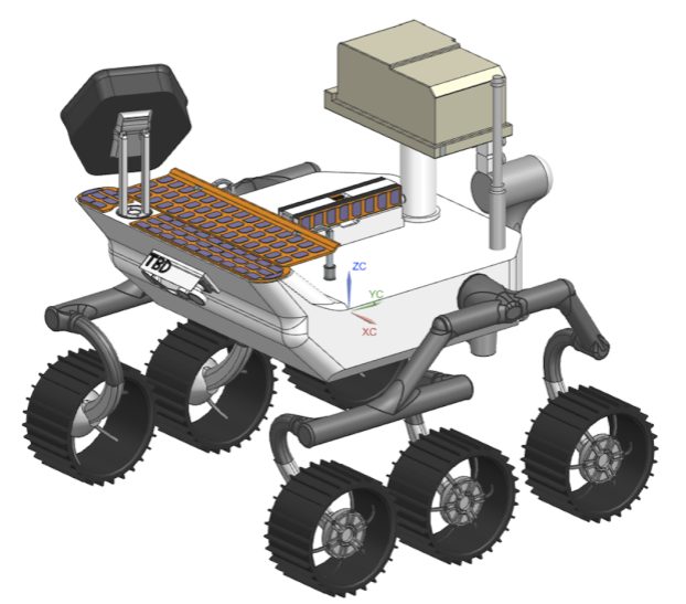 Rear quarter view, Siemens NX